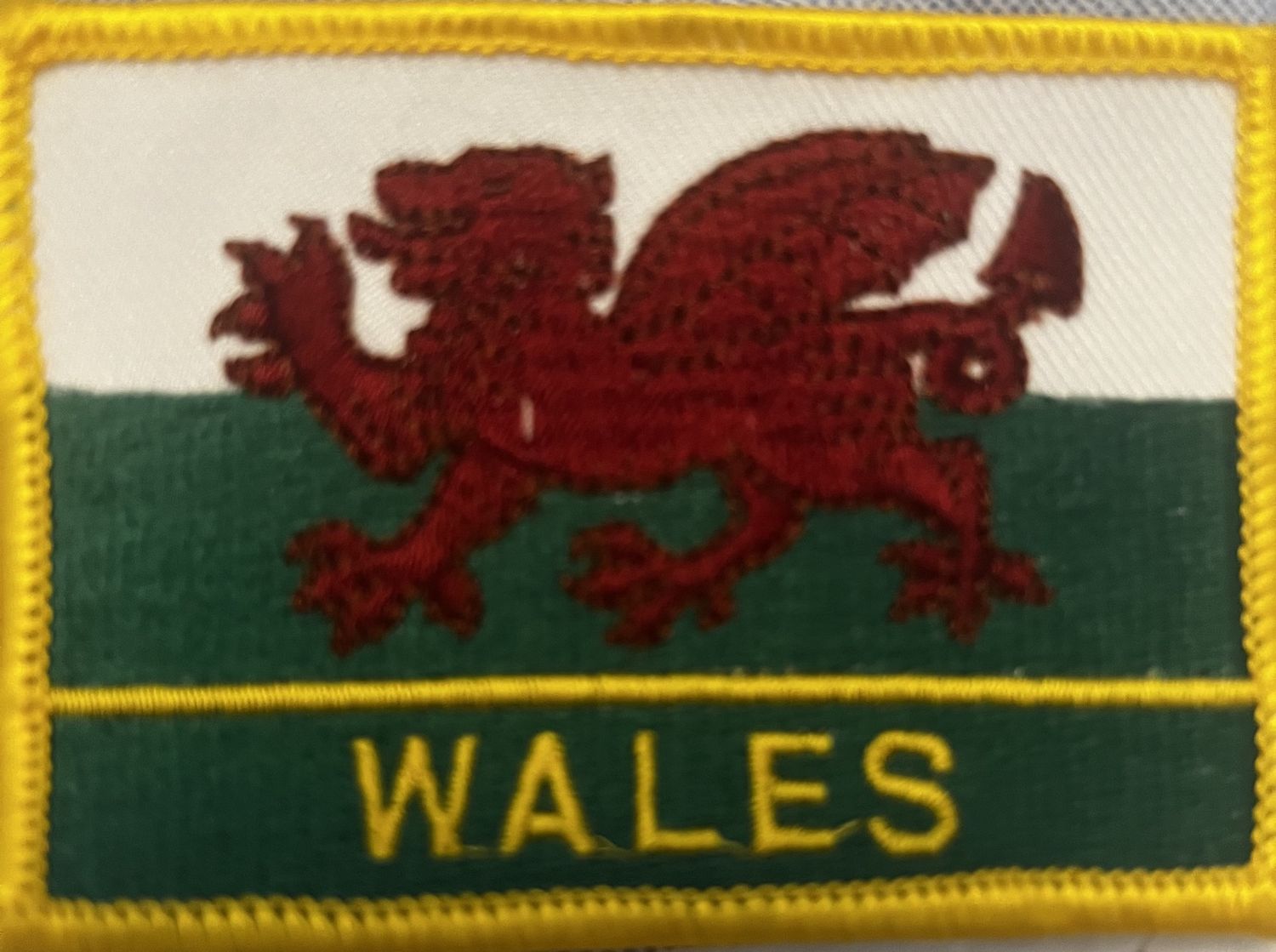Wales Rectangle Patch