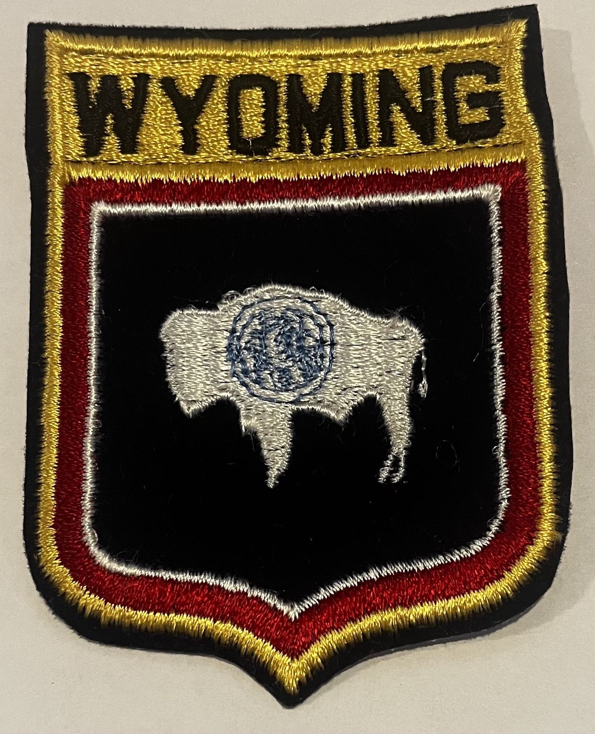 Wyoming Shield Patch