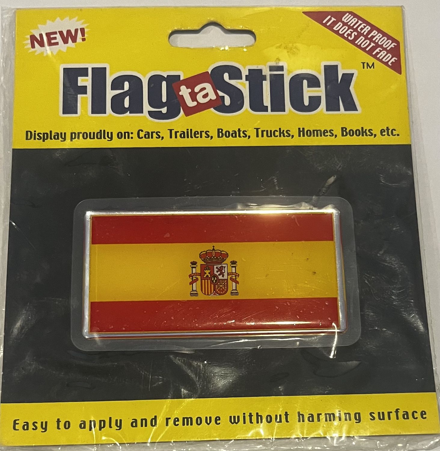 Spain Waterproof Car Sticker