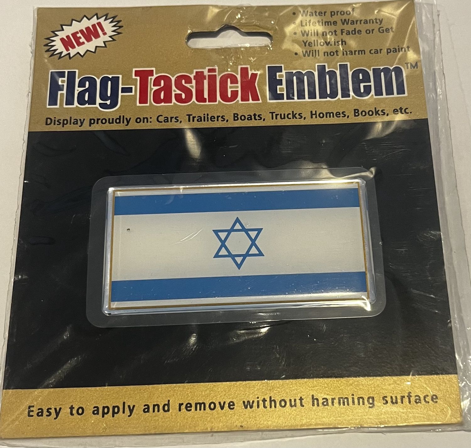 Israel Waterproof Car Sticker