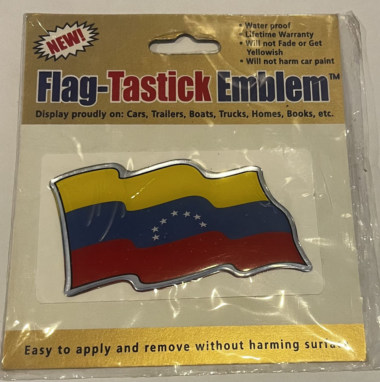 Venezuela Waterproof Car Sticker