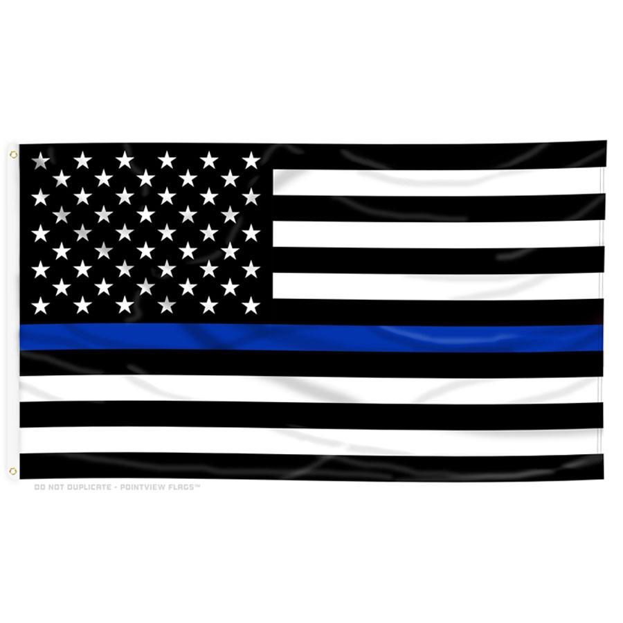 United States Thin Blue Line Sticker