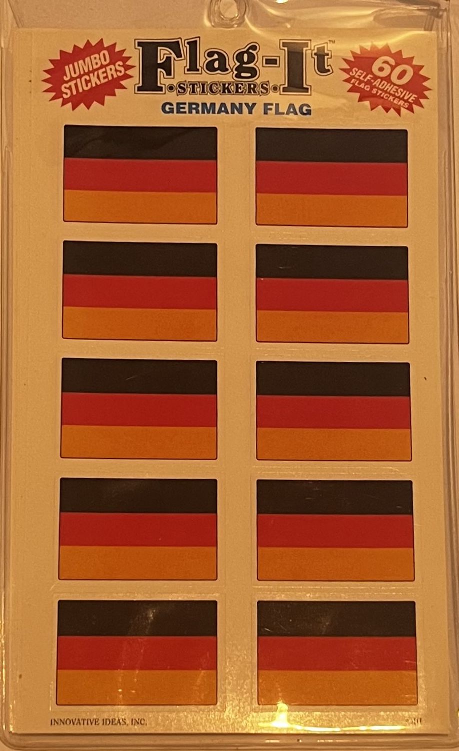 Germany 60 Count Sticker