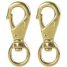 Brass Snap Hooks, Size: #1