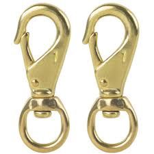 Brass Snap Hooks, Size: #1