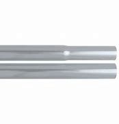 Aluminum Display Poles, Colour: Silver, Size: 3', Style: Plain