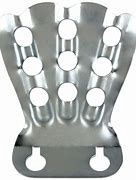 Stamped Steel Finger Brackets, Style: Holds 3 Flags