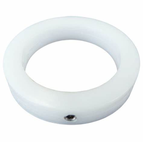 Neverfurl Collar Rings Only, Colour: White, Size: 3/4"