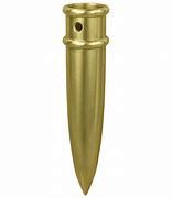 Metal Pointed Bottom Ferrules, Colour: Gold