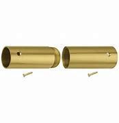 Brass Scre Joints for Wood Poles, Colour: Polished Brass, For Pole: 15/16" &amp; 1"