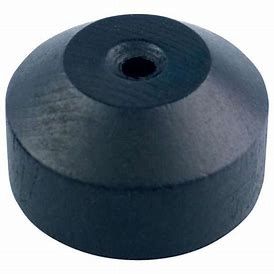 Raised Black Wood Table Bases for Mounted Flags, Number of Flags: 1