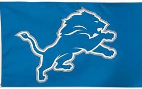 Detroit Lions, Size: 3x5'