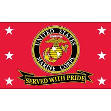Marine "Served with Pride" Banner