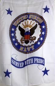 Navy "Served with Pride" Banner