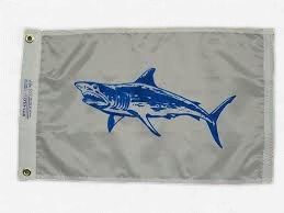 Mako Shark Boat Flag