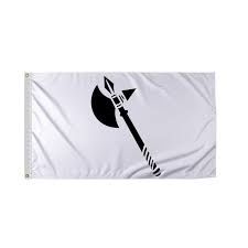 Battle Axe Boat Flag