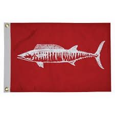 Wahoo Boat Flag