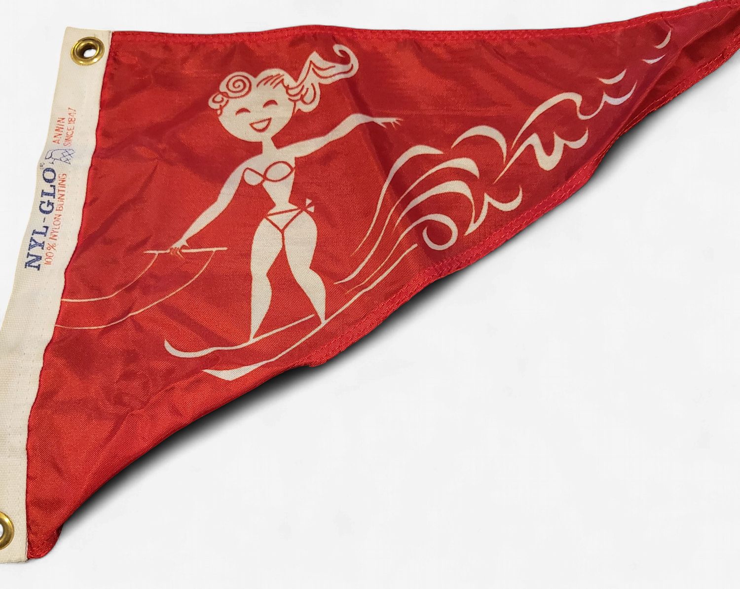 Jet Ski Gril Boat Flag