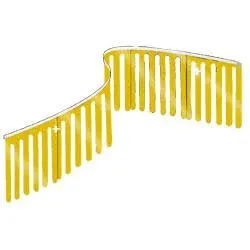 Gold Finger String Pennant - Gold Metallic