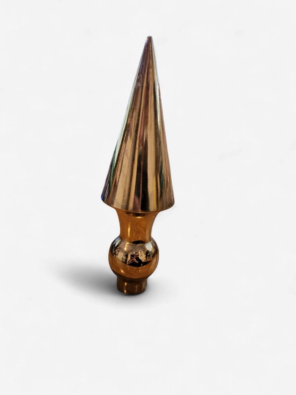 Metal Rounded Spear Topper
