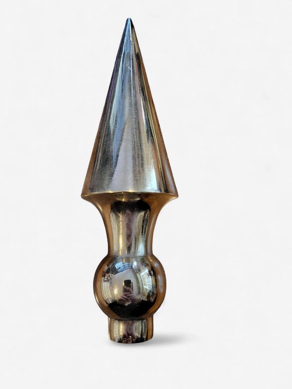 Metal Rounded Spear Topper