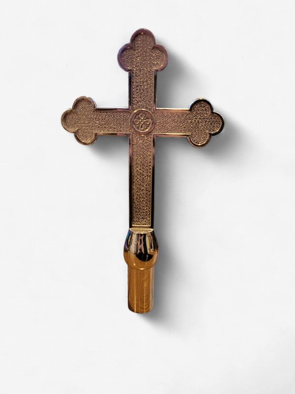 High -Impact ABS Cross Topper