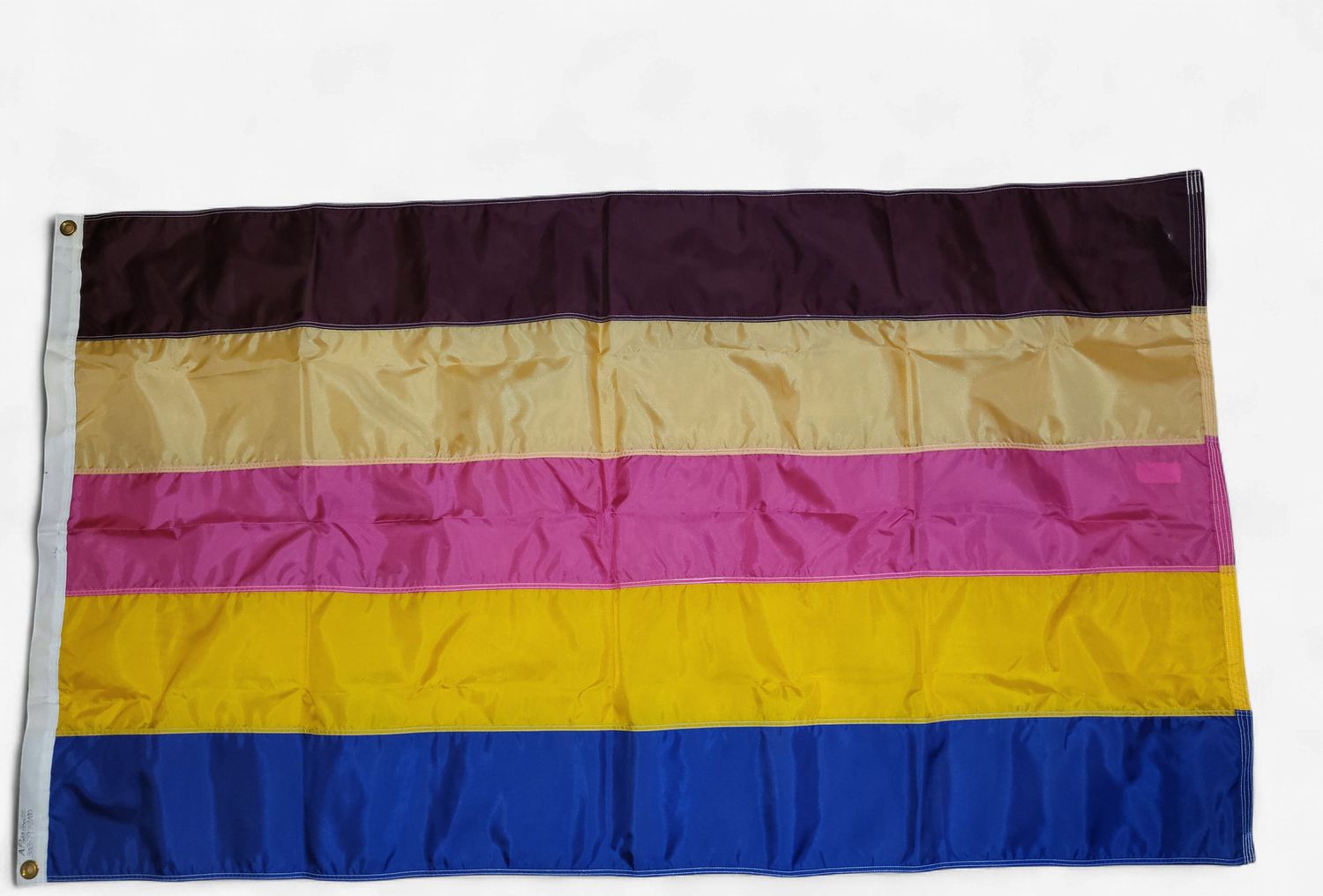 5 Stripe Nylon Flag PU/LY/P/Y/B