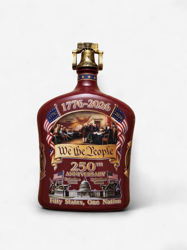 250 Anniversary Decanter with Bell Topper