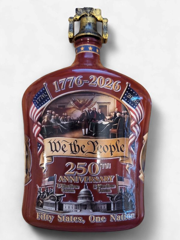 250 Anniversary Decanter with Bell Topper