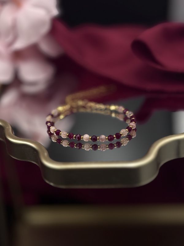 Aurora | Kamień słoneczny &amp; rubin