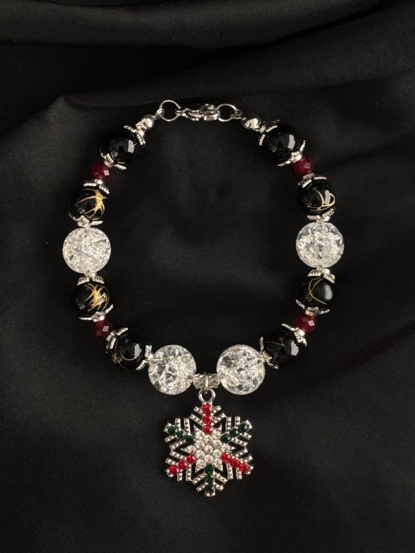 Gwiazda Północy | Rubin &amp; Czarny Turmalin &amp; Kruszony Kryształ