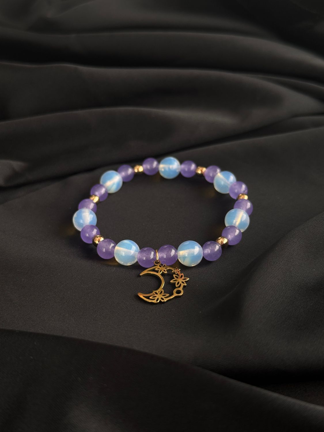 Opalowa Wiedźma | Opal &amp; Agat lawendowy