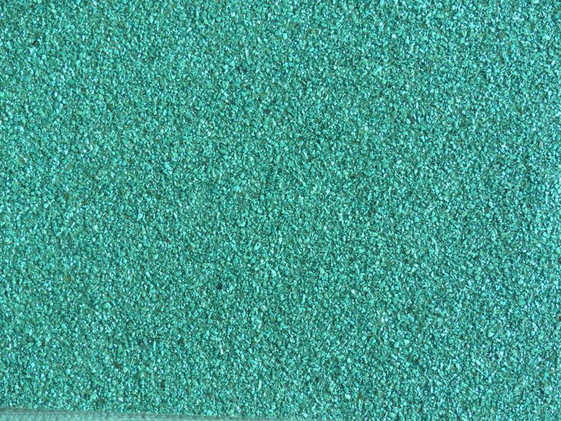 TMIC-08 Mica Tapete Naturtapete, Gras-Grün.