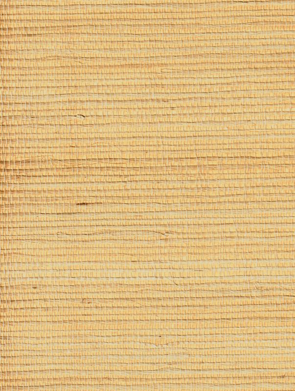 TGR-05 Grastapete, echtes Gras, Naturtapete, Hellbeige bis Gelb feine Struktur