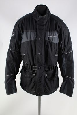 TCM Speedlevel Damen Motorradkombi Gr.M / L schwarz/grau Innen Jacke und Hose ++ TCM Speedlevel Damen Motorradkombi Gr.M / L schwarz/grau Innen Jacke und Hose ++