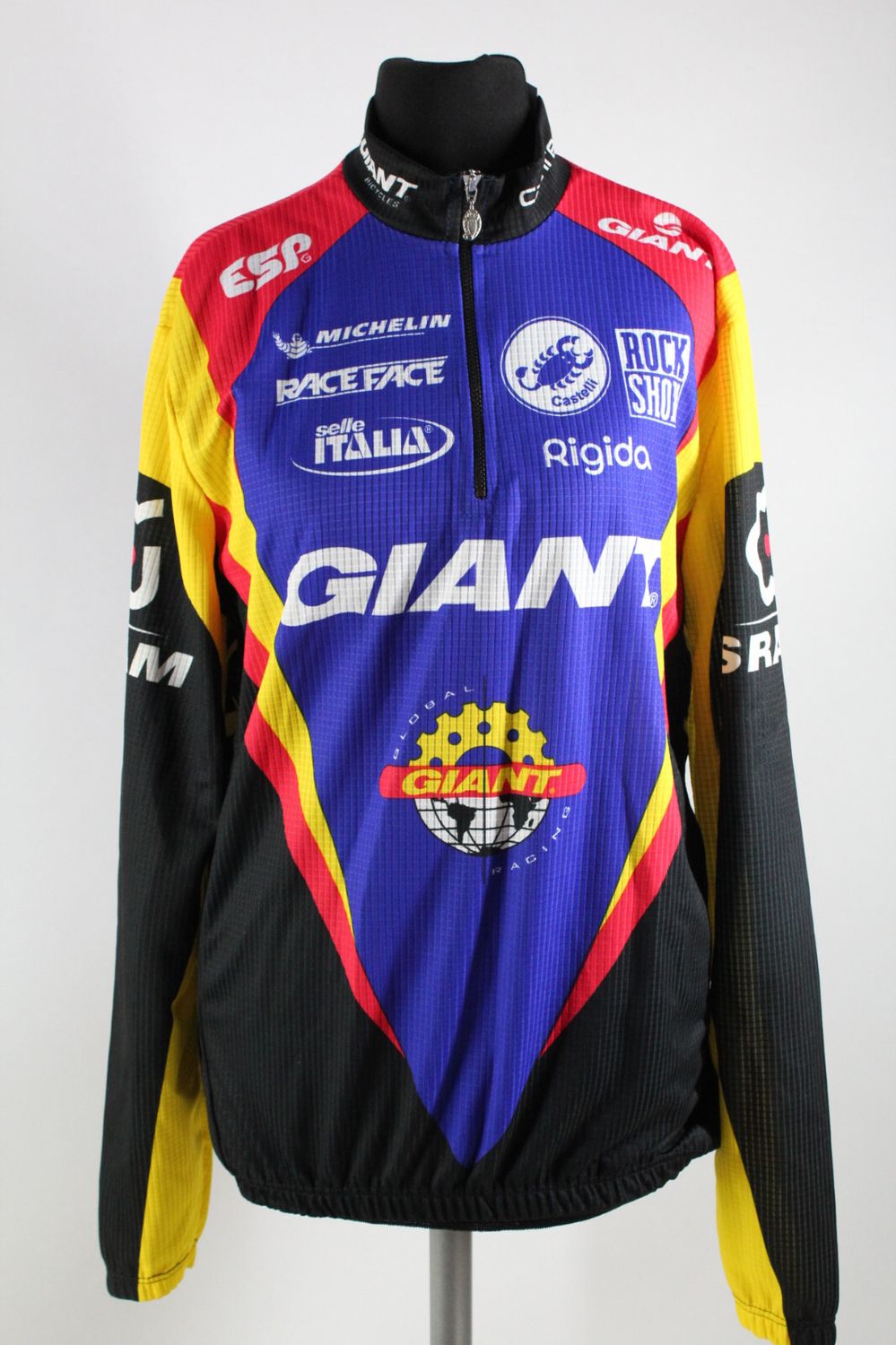 Castelli Radsport Pullover Gr.L Polyester Top Zustand