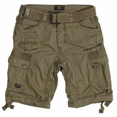 Geo Norway Timua Herren Cargo Shorts Mastic 3XL - FÄLLT KLEINER AUS (BUND 50cm)