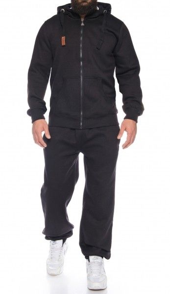 Finchman Finchsuit 1 Herren Jogginganzug Trainingsanzug FMJS135 5XL (Black)