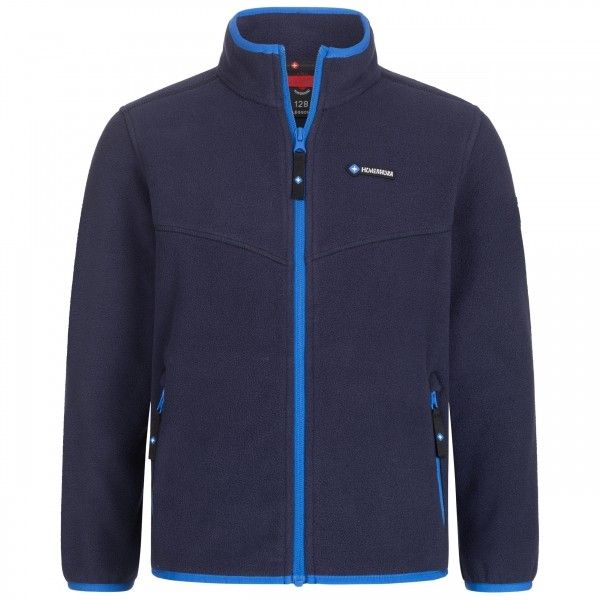 Höhenhorn Leggon Kinder Fleecejacke Jungen Mädchen 164 Dunkelblau/Blau Top