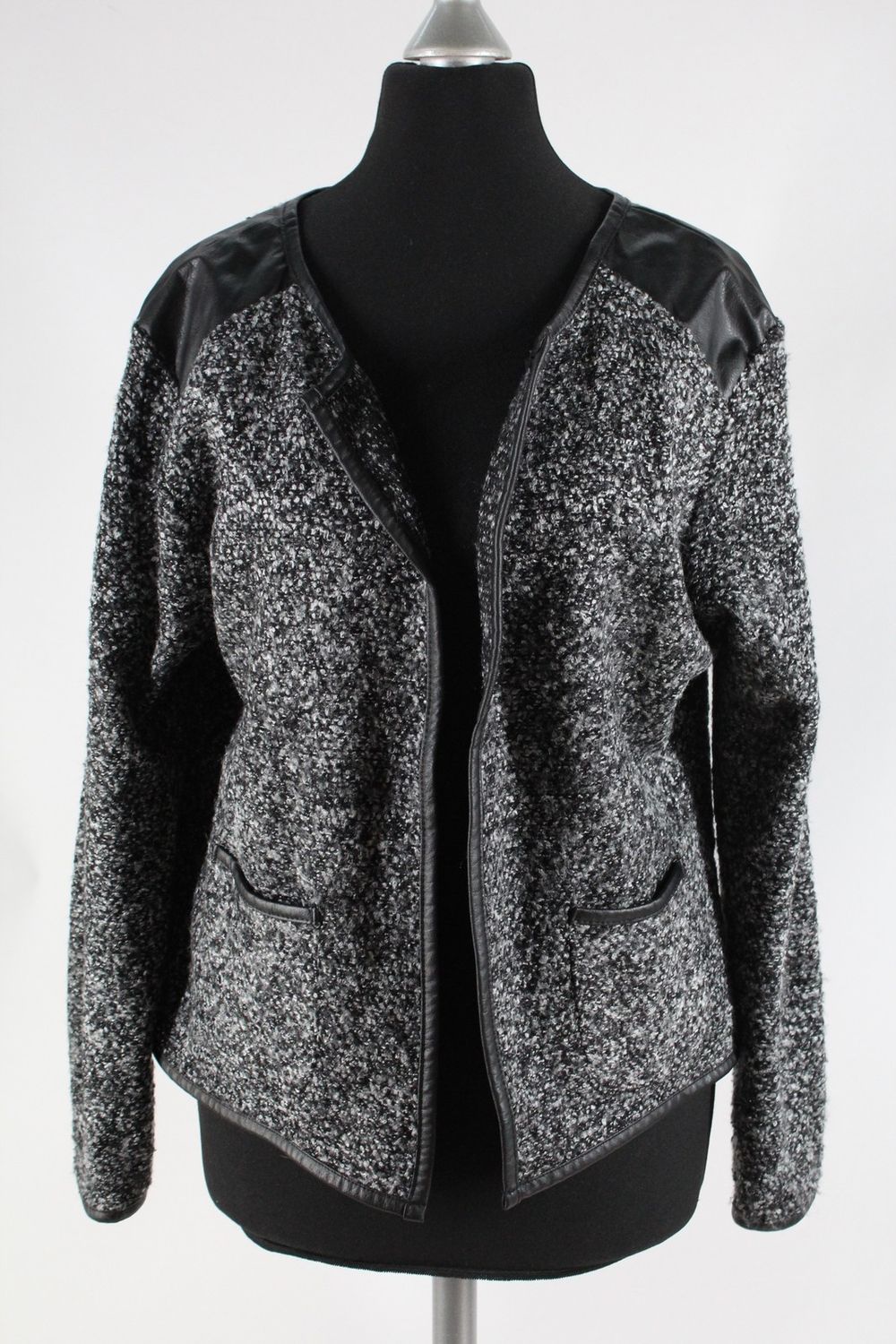 Atmosphere Weste Gr.38/S schwarz/grau Top Zustand