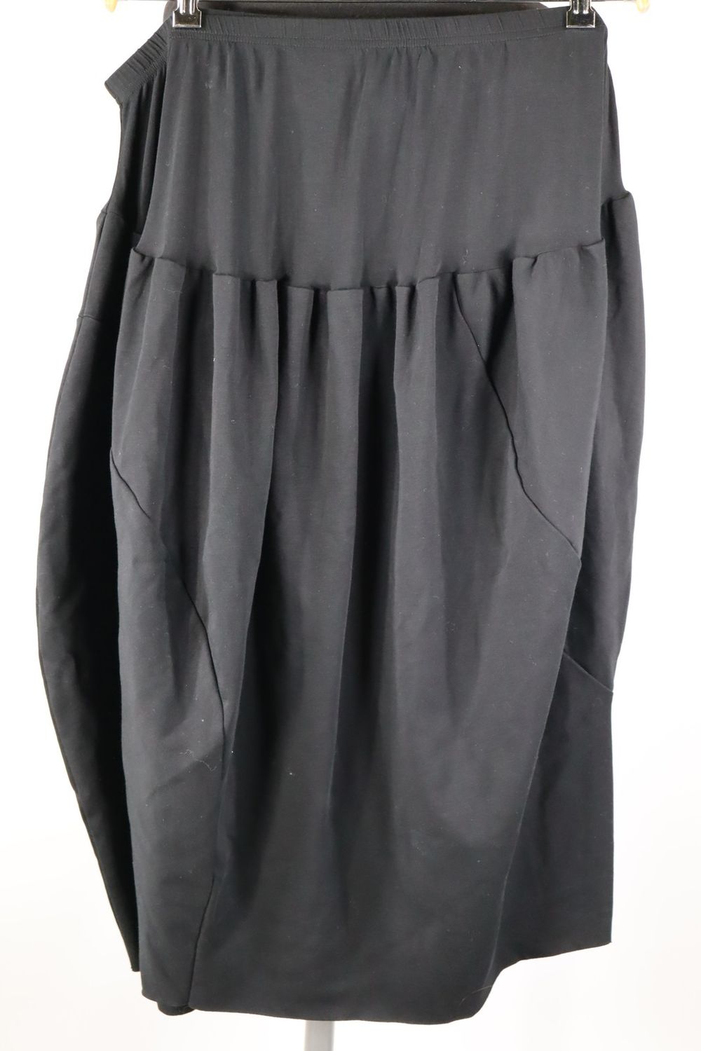 Rundholz Black Label Damenrock Gr. L Schwarz Avantgarde Top Zustand