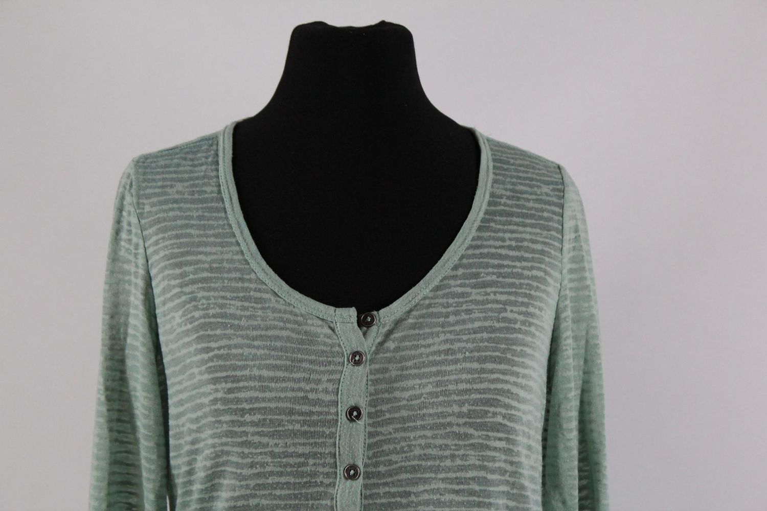 Gracia Jeans Damen Pullover Gr. XS Pastelltürkis Strickpullover Lang Top Zustand