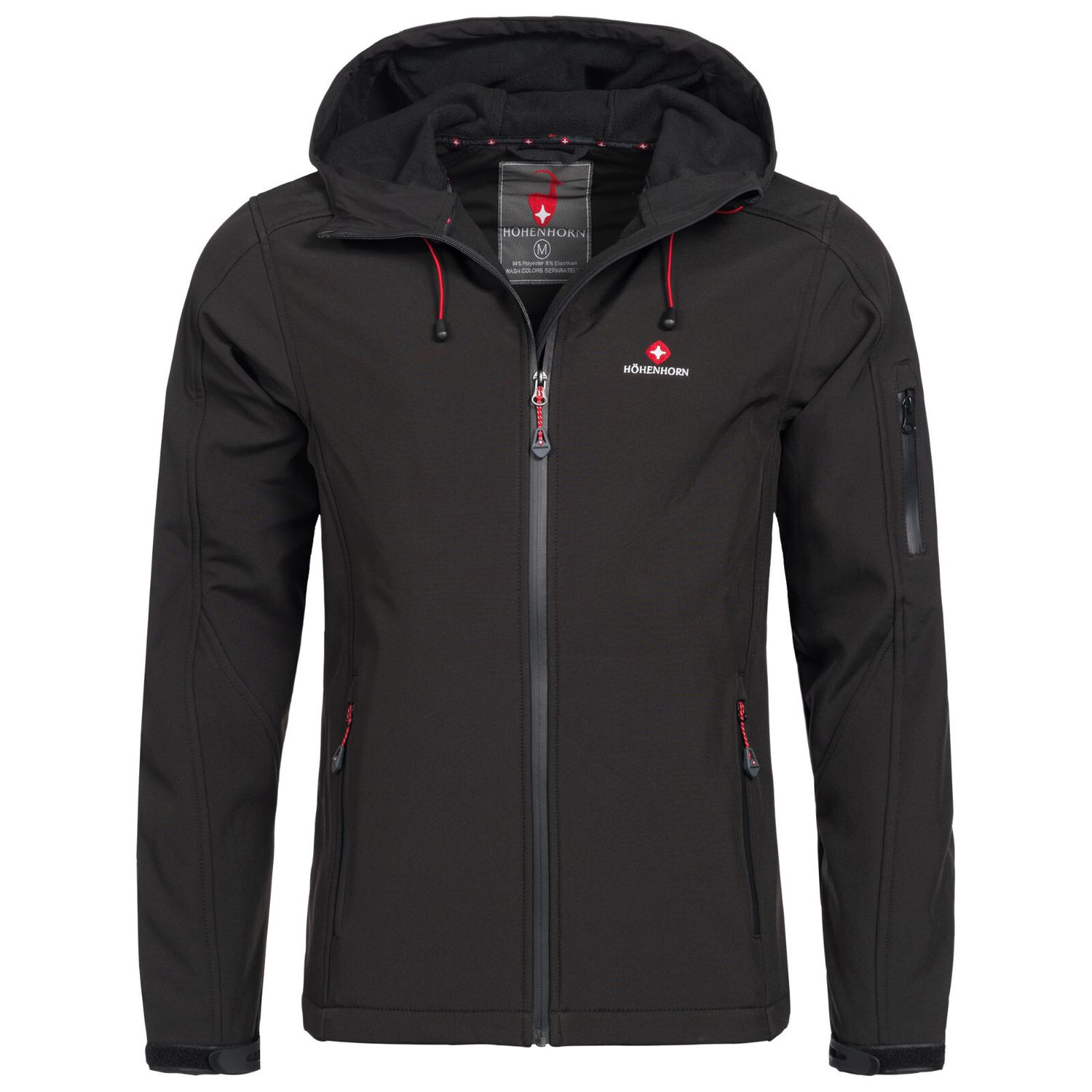Höhenhorn Herren Softshelljacke Gr. S Schwarz Outdoor +Retoure+Top Zustand