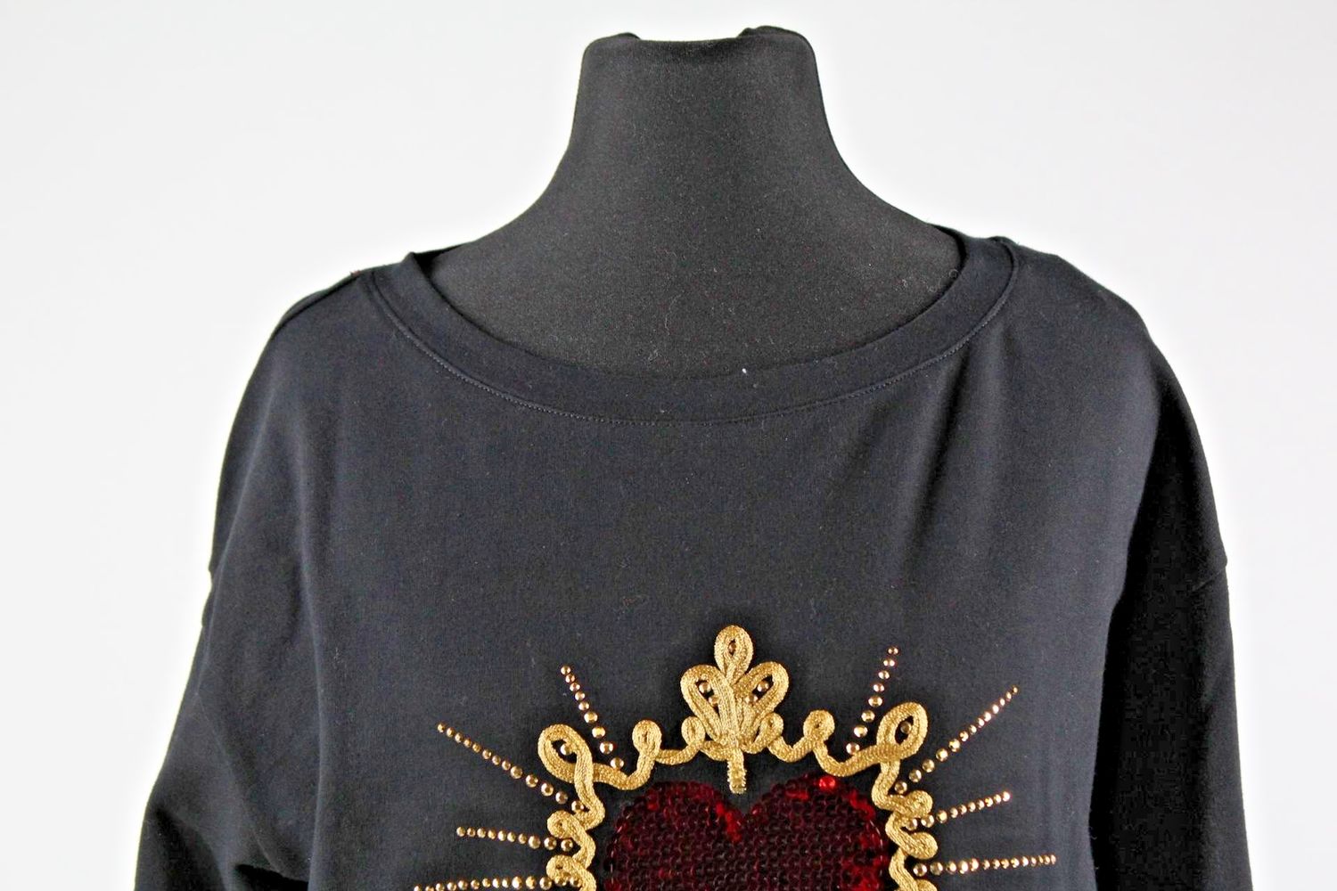 Salzkorn Damen Pullover Gr. M Bunt Baumwollmischung Sweatshirt Neu