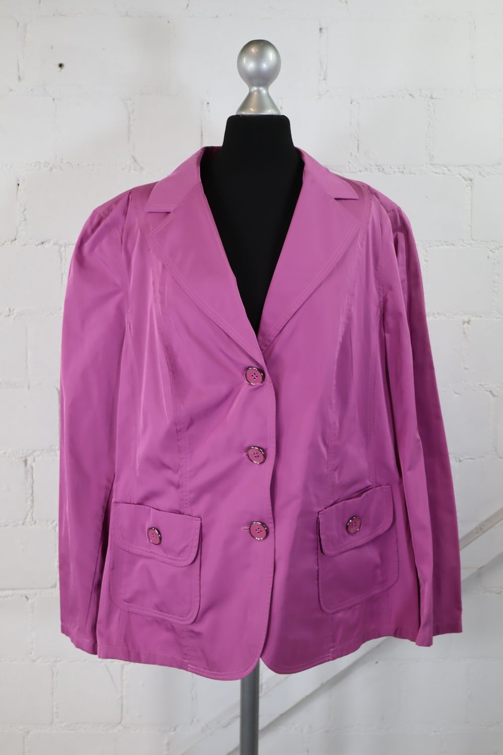 Frank Walder Blazer Damen Gr. 48 Rotlila RAL 4001 Jacke Business Top Zustand