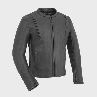 REVOLT&#39; MEN&#39;S MC LEATHER JACKET