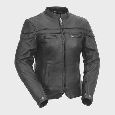 Maiden - Women&#39;s Motorcycle Leather Jacket