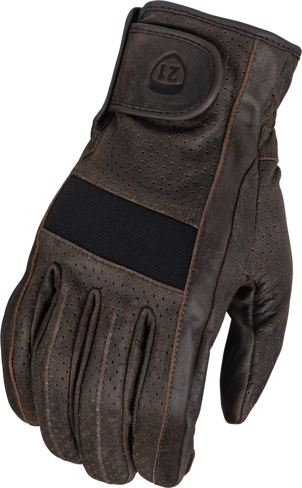 Highway 21 Jab Perforated Leather Glove