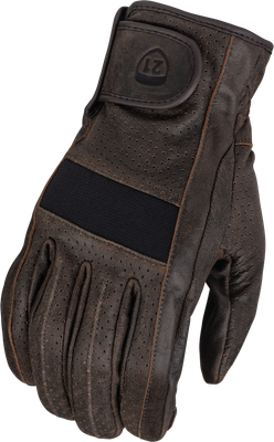 Highway 21 Jab Perforated Leather Glove