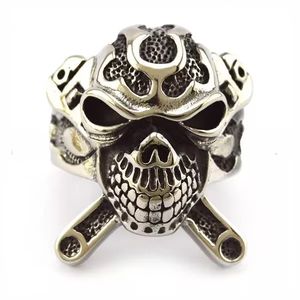 R3001 X Skull Ring